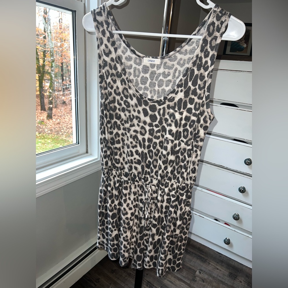Leopard Romper